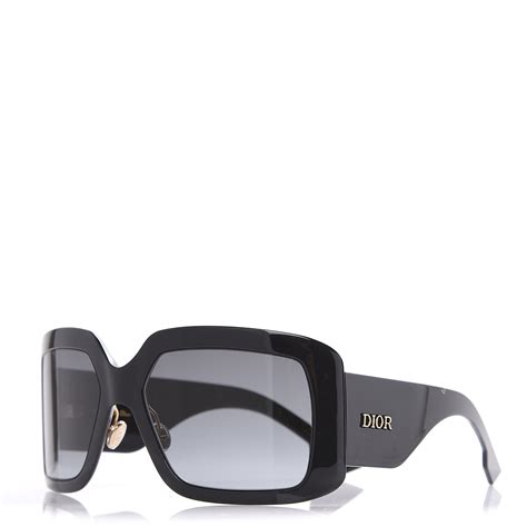 dior so light sunglasses black